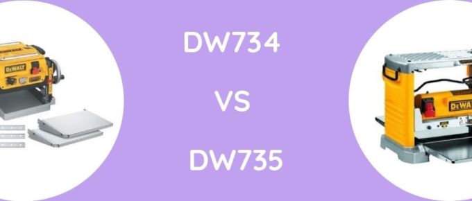DW734 vs DW735