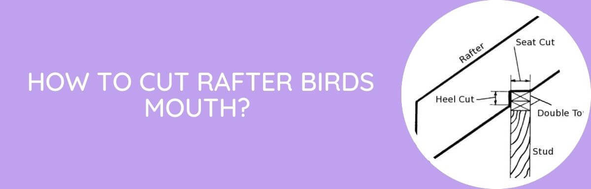 How To Cut Rafter Birds Mouth?