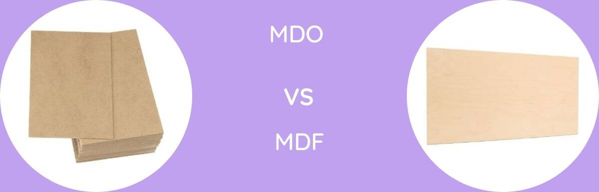 What's the difference between MDO and MDF?